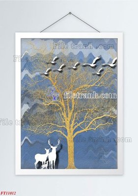 File tranh File tranh bộ hiện đại FT11012 (ảnh gốc) sắc nét hoàn hảo