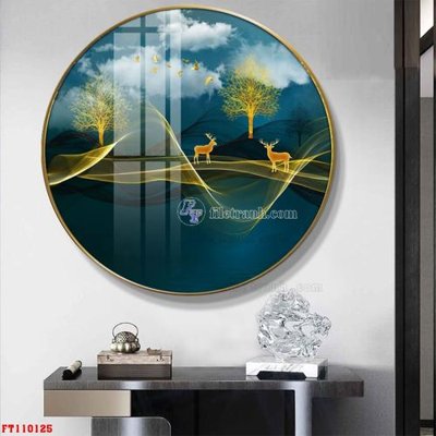 File gốc File tranh hiện đại pha lê gương FT110125 (phong cách) châu Âu