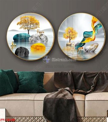 File tranh ảnh gốc File tranh hiện đại pha lê gương FT110139 dùng cho in khổ lớn