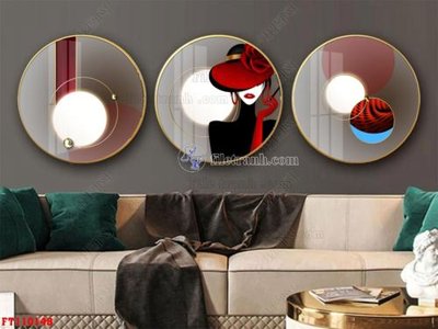 File tranh File tranh hiện đại pha lê gương FT110148 (gốc) chủ đề tĩnh vật