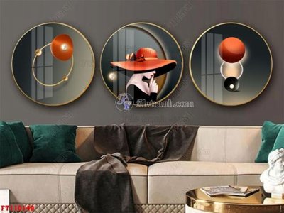 File gốc File tranh hiện đại pha lê gương FT110149 (in tráng gương) nghệ thuật