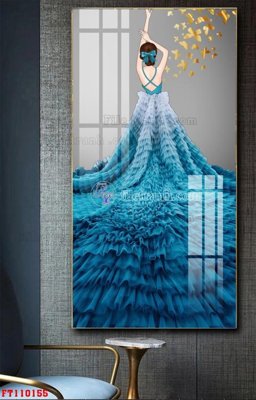 File tranh File tranh hiện đại pha lê gương FT110155 (ảnh gốc) chi tiết rõ ràng