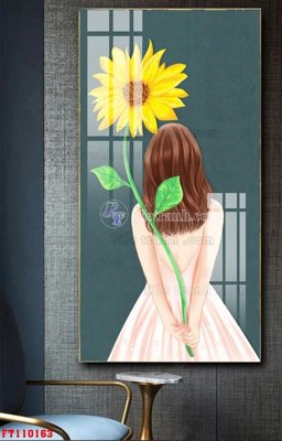 Download file gốc File tranh hiện đại pha lê gương FT110163 (in mica) trang trí