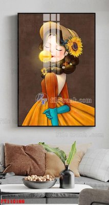 Mua file tranh gốc File tranh hiện đại pha lê gương FT110166 tại Filetranh.com