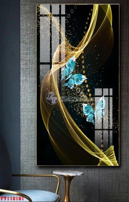 File tranh File tranh hiện đại pha lê gương FT110181 (ảnh gốc) chi tiết rõ ràng