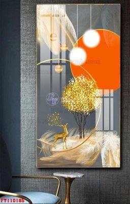 File ảnh File tranh hiện đại pha lê gương FT110185 (gốc) dùng in Pano