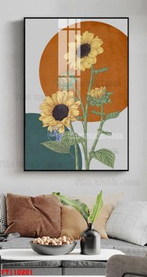 File in ấn File tranh hiện đại pha lê gương FT110201 (bản gốc) chất lượng cao