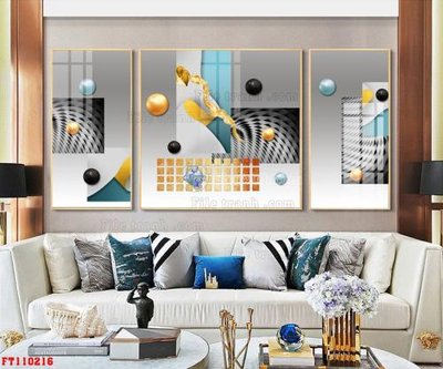 Download file gốc File tranh hiện đại pha lê gương FT110216 (in mica) trang trí