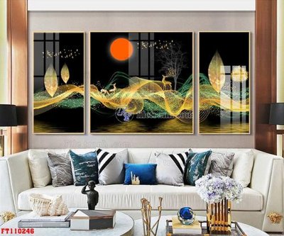 File in ấn File tranh hiện đại pha lê gương FT110246 (bản gốc) từ file gốc