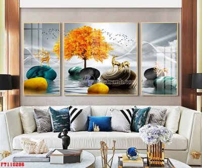 File tranh File tranh hiện đại pha lê gương FT110286 (gốc) in backlit film