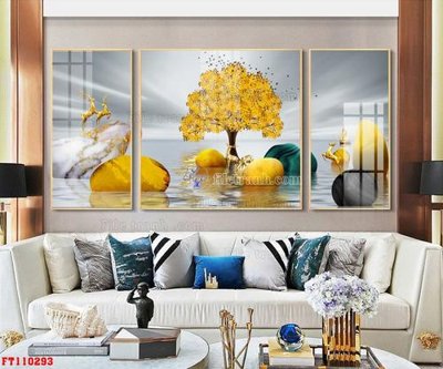 File tranh File tranh hiện đại pha lê gương FT110293 (gốc) chủ đề trẻ em