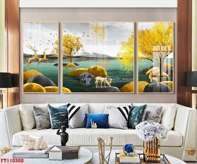 Cung cấp file tranh gốc File tranh hiện đại pha lê gương FT110302 độc quyền