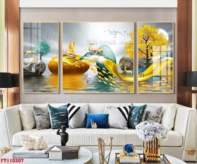 File ảnh File tranh hiện đại pha lê gương FT110307 (gốc) dùng in Pano