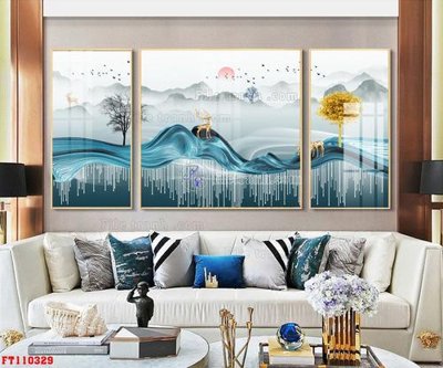 Mua file tranh gốc File tranh hiện đại pha lê gương FT110329 tại Filetranh.com