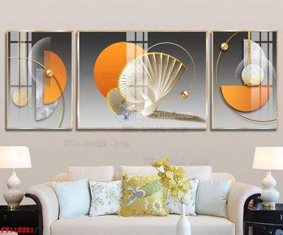 File PSD File tranh hiện đại pha lê gương FT110351 (gốc) cho designer