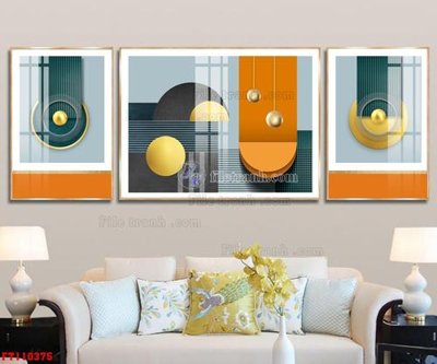 File gốc File tranh hiện đại pha lê gương FT110375 (cho in UV) siêu nét