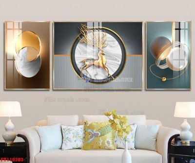 Ảnh gốc File tranh hiện đại pha lê gương FT110383 (độ nét cao) in mica