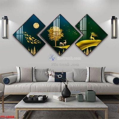 File in trần File tranh hiện đại pha lê gương FT110432 (file gốc) chủ đề vũ trụ