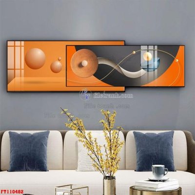 File ảnh File tranh hiện đại pha lê gương FT110482 (gốc) cho trang trí nội thất