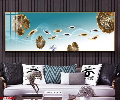 File gốc File tranh hiện đại pha lê gương FT110524 (PNG) không nền chất lượng