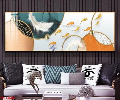 File ảnh File tranh hiện đại pha lê gương FT110529 (gốc) cho trang trí nhà hàng