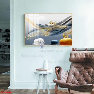 File gốc File tranh hiện đại pha lê gương FT110549 (chủ đề hiện đại) trang trí