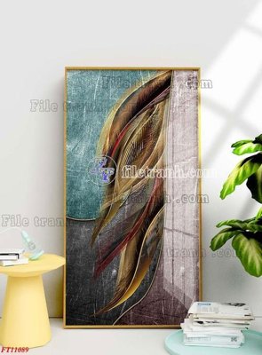 File ảnh File tranh bộ hiện đại FT11089 (gốc) trang trí khách sạn