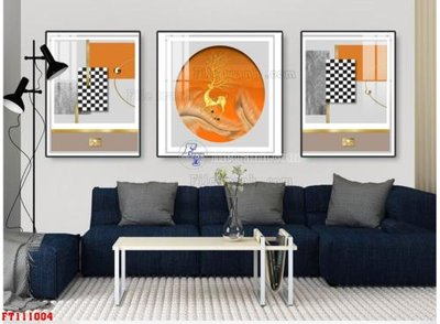 File tranh gốc File tranh hiện đại pha lê gương FT111004 (bản quyền) độc đáo