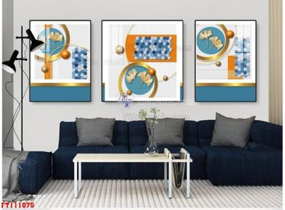 File ảnh File tranh hiện đại pha lê gương FT111075 (gốc) trang trí khách sạn