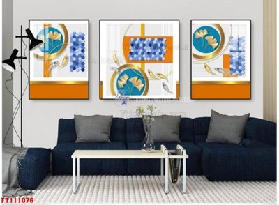 File in trần File tranh hiện đại pha lê gương FT111076 (file gốc) hoa văn 3D