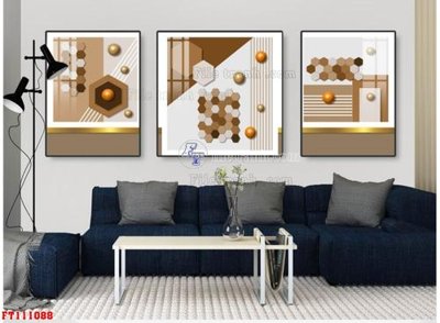 File in ấn cao cấp File tranh hiện đại pha lê gương FT111088 (file gốc)