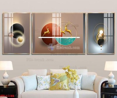 Chi tiết file tranh tráng gương File tranh hiện đại pha lê gương FT111103 (ảnh gốc)