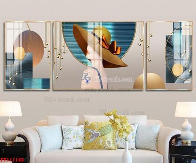 Tải file tranh gốc File tranh hiện đại pha lê gương FT111143 chất lượng cao