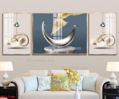 File ảnh File tranh hiện đại pha lê gương FT111149 (gốc) in poster