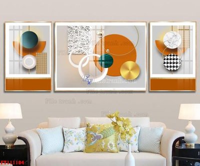 File gốc File tranh hiện đại pha lê gương FT111184 (in lụa) chi tiết cao