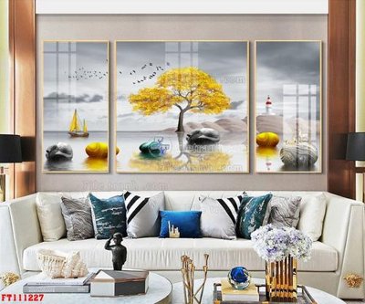 File PSD File tranh hiện đại pha lê gương FT111227 (nguyên bản) cho thiết kế