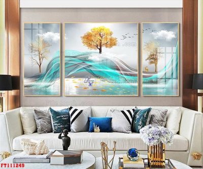 Tải file File tranh hiện đại pha lê gương FT111249 (ảnh gốc) in gạch men