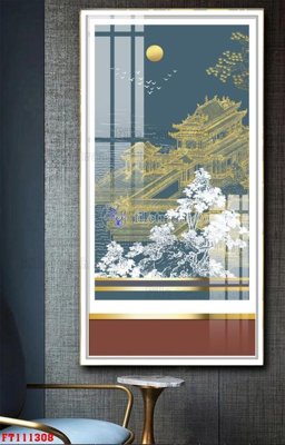 Tải file gốc File tranh hiện đại pha lê gương FT111308 (in khổ lớn) không vỡ
