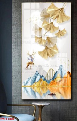 File tranh quảng cáo File tranh hiện đại pha lê gương FT111331 (download file gốc)