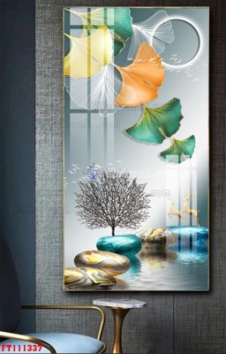 File ảnh File tranh hiện đại pha lê gương FT111337 (gốc) in Hiflex