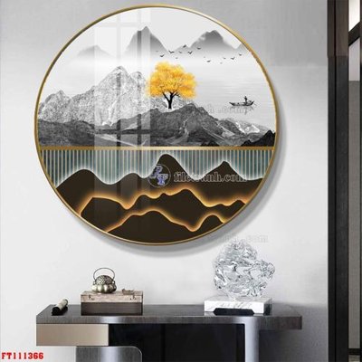 File tranh File tranh hiện đại pha lê gương FT111366 (gốc) chủ đề động vật