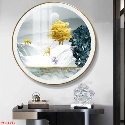 Ảnh gốc File tranh hiện đại pha lê gương FT111371 (độ nét cao) in tráng gương