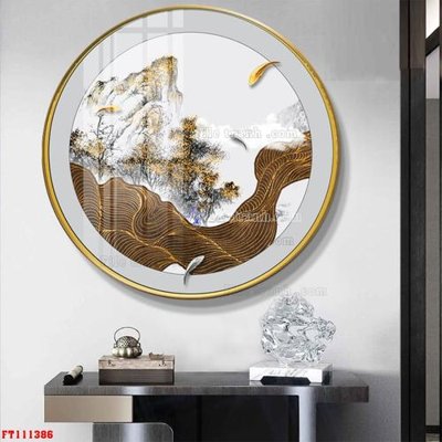 Ảnh gốc File tranh hiện đại pha lê gương FT111386 (độ nét cao) in mica