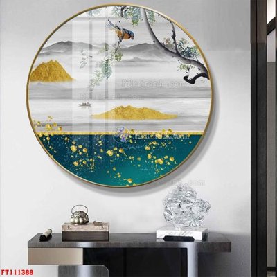 File gốc File tranh hiện đại pha lê gương FT111388 (ảnh chi tiết) để in ấn