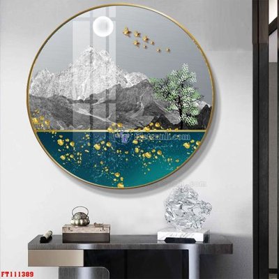 File ảnh File tranh hiện đại pha lê gương FT111389 (gốc) in quảng cáo ngoài trời