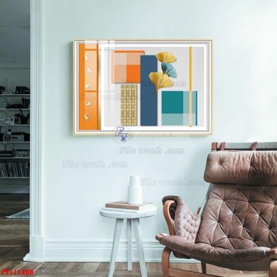 File tranh File tranh hiện đại pha lê gương FT111458 (bản gốc) trang trí văn phòng