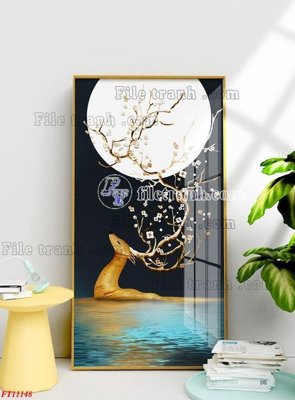 Tải file File tranh bộ hiện đại FT11148 (ảnh gốc) 300dpi File tranh bộ hiện đại FT11148