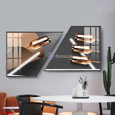 File tranh gốc File tranh hiện đại pha lê gương FT111496 (sắc nét từng chi tiết)