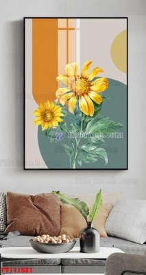 Download file gốc File tranh hiện đại pha lê gương FT111521 (in mica) trang trí