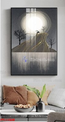 Chi tiết file tranh tráng gương File tranh hiện đại pha lê gương FT111538 (ảnh gốc)